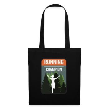 Marathon, Trail Running Champion - Tote Bag - black - Front