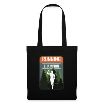 Marathon, Trail Running Champion - Tote Bag - black - Front