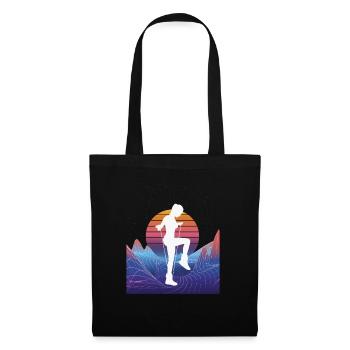 Vaporwave Rope Jumping - Tote Bag - black - Front