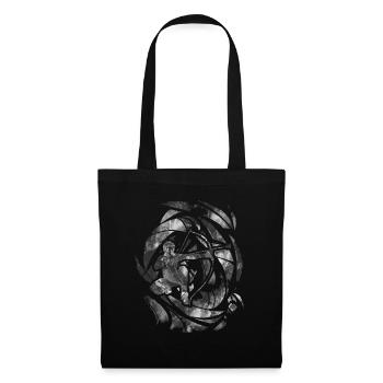 Grunge Arrowtag - Tote Bag - black - Front