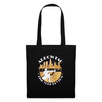 Arrowtag Rythme - Sac en tissu - noir - Devant