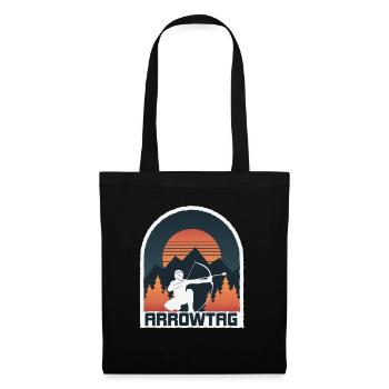Arrowtag Tir à l’arc - Sac en tissu - noir - Devant