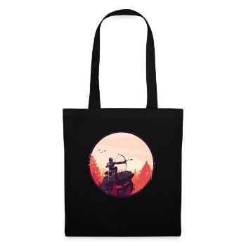Arrowtag Tir à l’arc - Sac en tissu - noir - Devant