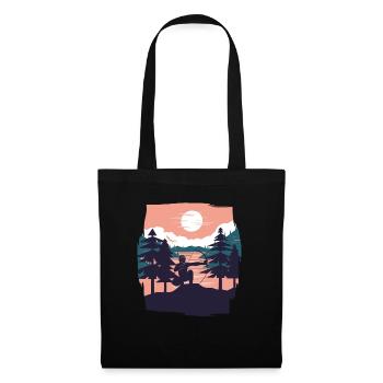 Arrowtag Tir à l’arc - Sac en tissu - noir - Devant