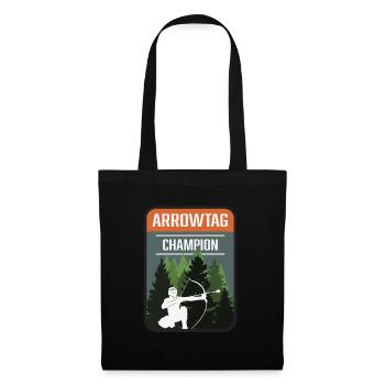 Arrowtag Champion - Sac en tissu - noir - Devant