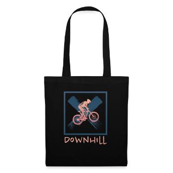 Grunge Downhill - Tote Bag - black - Front