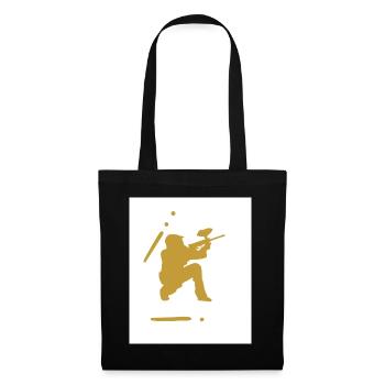 Geometry Paintball - Tote Bag - black - Front