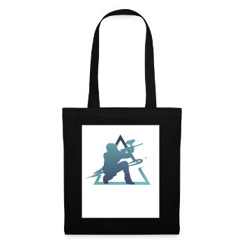 Geometry Paintball - Tote Bag - black - Front