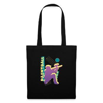 Vaporwave Paintball - Tote Bag - black - Front
