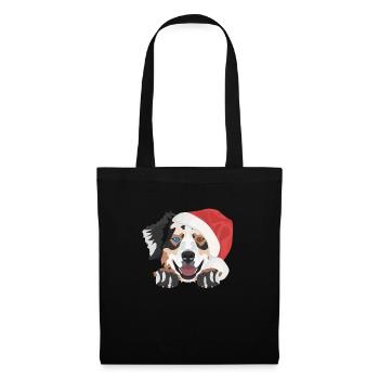 Australian Shepherd Merry Christmas - Tote Bag - black - Front