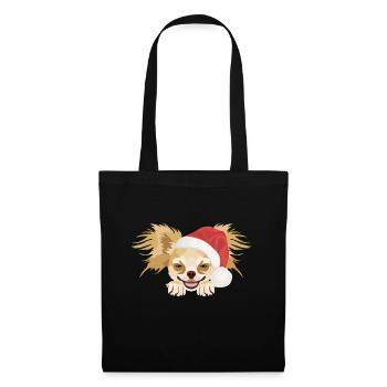 Chihuahua Merry Christmas - Tote Bag - black - Front