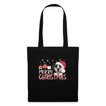 Dalmatian Merry Christmas - Tote Bag - black - Front