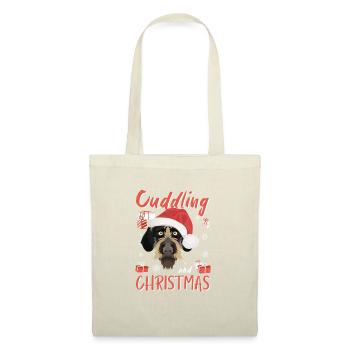 German Wirehair Joyeux Noël - Sac en tissu - nature - Devant