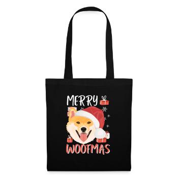 Shiba Inu Merry Christmas - Tote Bag - black - Front