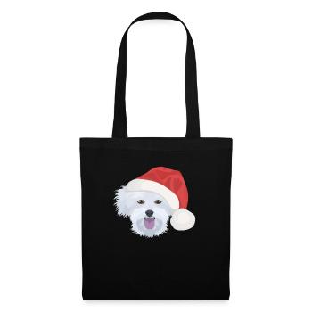Malteser Merry Christmas - Tote Bag - black - Front