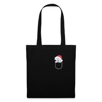 Malteser Merry Christmas - Tote Bag - black - Front
