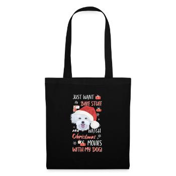 Malteser Merry Christmas - Tote Bag - black - Front
