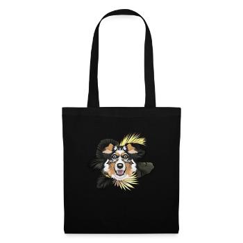 Golden Dog Australian Shepherd - Tote Bag - black - Front