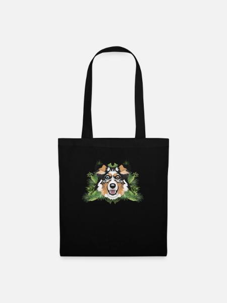 Tropical Australian Shepherd - Tote Bag - black