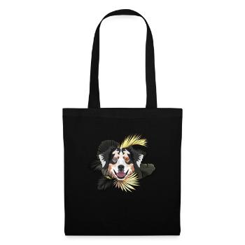 Golden Dog Australian Shepherd - Tote Bag - black - Front
