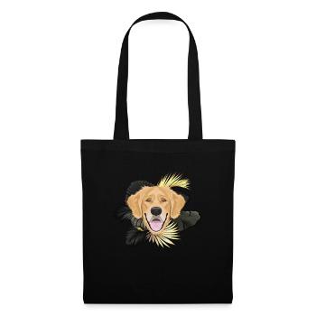 Golden Dog Golden Retriever - Tote Bag - black - Front