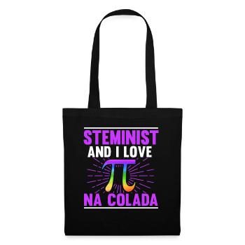 Steminist And I Love Pina Colada - Tote Bag - black - Front