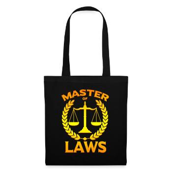 Master of Laws - Tote Bag - black - Front
