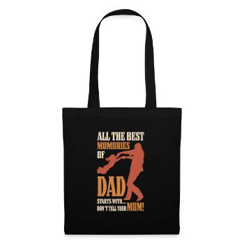 Best Dad, Father's Day and Birthday - Tote Bag - black - Front