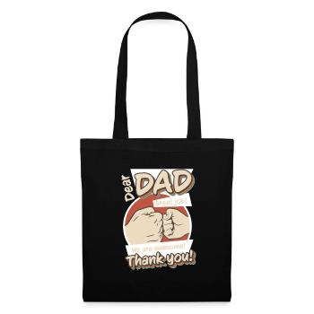 Best Dad, Father's Day and Birthday - Tote Bag - black - Front