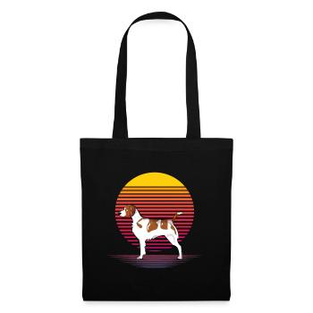 Brittany Dog Vapor - Tote Bag - black - Front