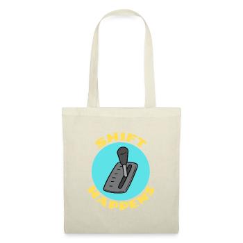 Le changement se produit | Jeu de mots de voiture - Sac en tissu - nature - Devant