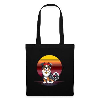Australian Shepherd Vapor - Tote Bag - black - Front