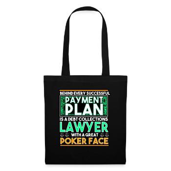 Behind Every Successful Payment Plan - Tote Bag - black - Front