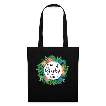 Malle Party Outfit Girls on Tour Malle - Sac en tissu - noir - Devant