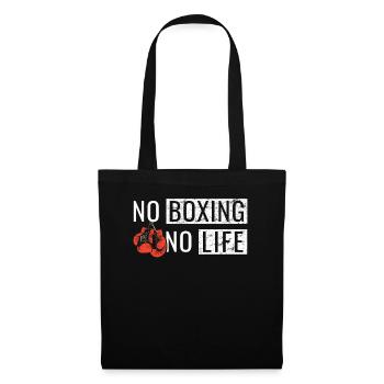 No Boxing No Life Martial Arts Boxing - Tote Bag - black - Front