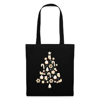 Cookie Christmas Xmas - Tote Bag - black - Front