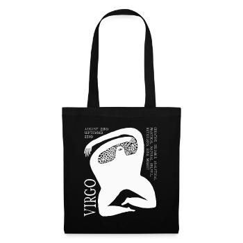 Cool Virgo Zodiac Sign, Astrology Birthday Facts - Tote Bag - black - Front
