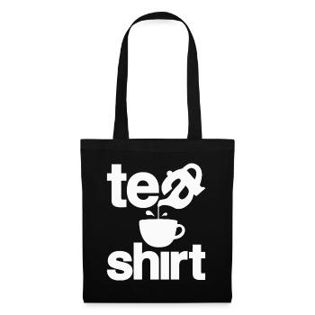Tea Pot Sarcastic and Funny Tea Drinker - Tote Bag - black - Front