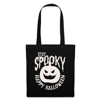Halloween Pumpkin - Tote Bag - black - Front