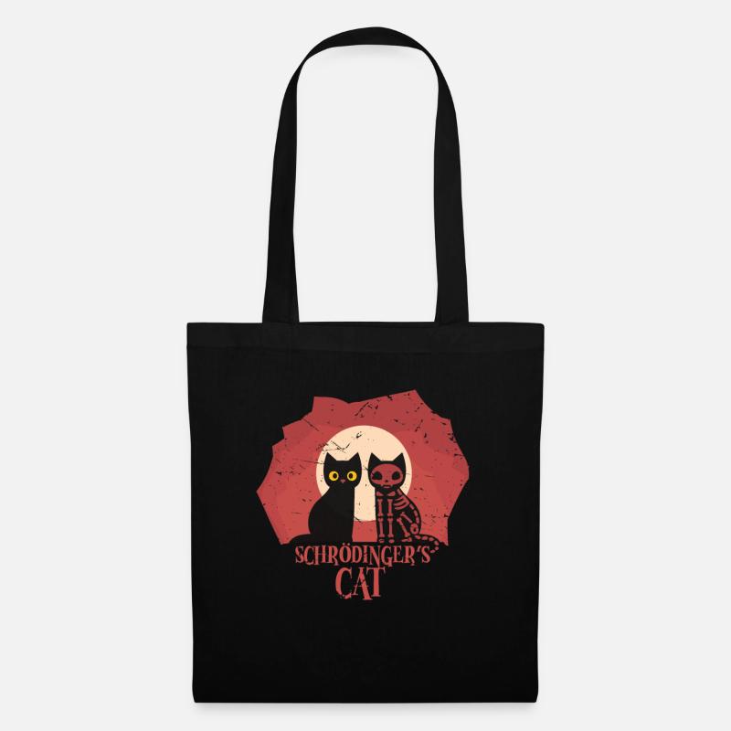 Schrodinger's Cat I Funny Dead or Alive - Stoffbeutel - Schwarz