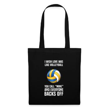 Volleyball - Tote Bag - black - Front