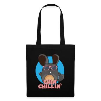 Chinchilla Chinchillin I Cool Sunglasses Gift - Tote Bag - black - Front