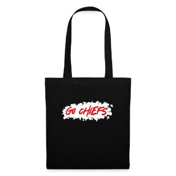 Go Chiefs - Stoffbeutel - Schwarz - Vorne