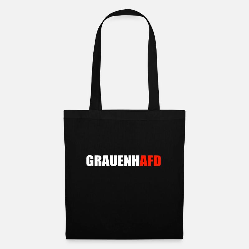grauenhafd - Stoffbeutel - Schwarz