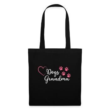 Dogs Grandma - Tote Bag - black - Front