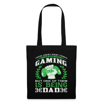 Idée cadeau joueur gamer player - Sac en tissu - noir - Devant