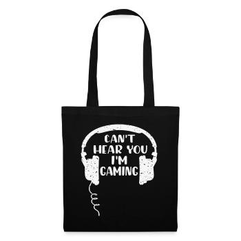 Gamer Gamer Funny DNA - Sac en tissu - noir - Devant
