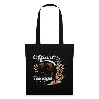 Adolescente Official 13 - Sac en tissu - noir - Devant