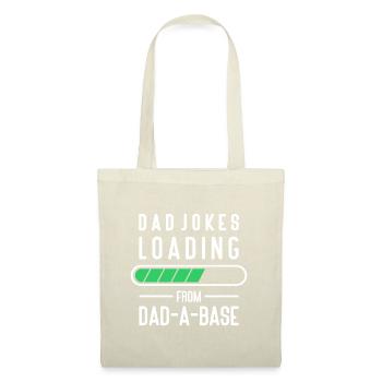 Papa Jokes Blagues papa Papa Papa-A-Base - Sac en tissu - nature - Devant