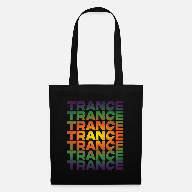 Trance Trance Trance | Wir lieben Trance-Musik - Stoffbeutel - Schwarz
